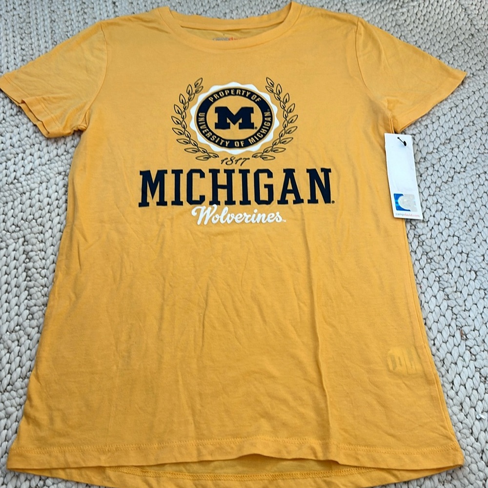 NWT Camp David University Of Michigan size M tee